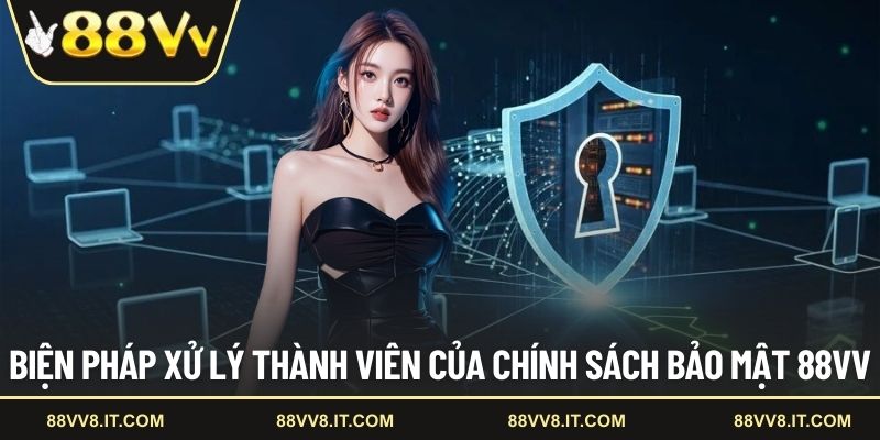 Biện pháp xử lý thành viên của chính sách bảo mật 88VV